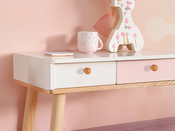 Leather Pulls and Knobs for Drawers, Single-Hole Leather Drawer Pulls for Kitchen, Bathroom, Cabinets Pack of 4