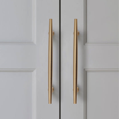 Satanga Finger Edge Pulls for Cabinets Champagne Bronze 128mm