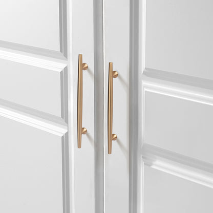 Satanga Finger Edge Pulls for Cabinets Champagne Bronze 128mm