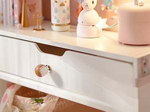 Leather Pulls and Knobs for Drawers，Single-Hole Leather Drawer Pulls for Kitchen, Bathroom, Cabinets Pack of 4