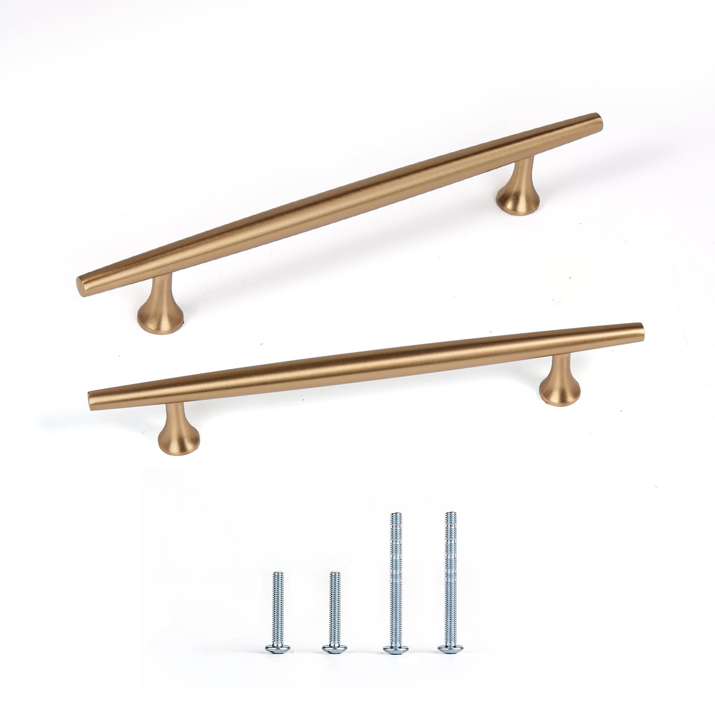 Satanga Finger Edge Pulls for Cabinets Champagne Bronze 128mm