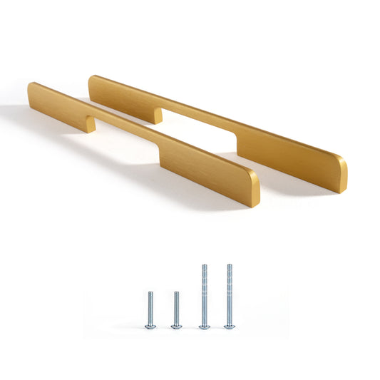 Satanga cabinet handle 9130 256mm Brass