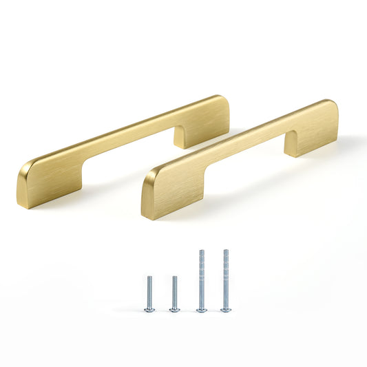 Satanga cabinet handle 9130 128mm Gold