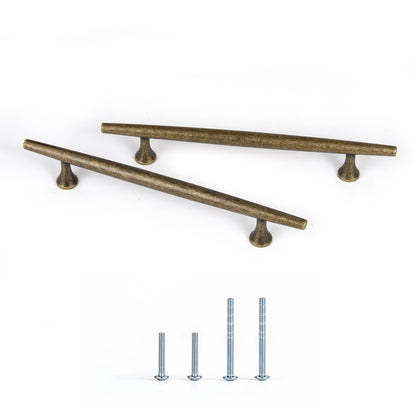 Satanga Finger Edge Pulls for Cabinets Black Champagne Bronze 128mm