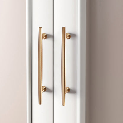 Satanga Finger Edge Pulls for Cabinets Champagne Bronze 128mm