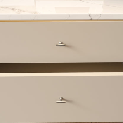 Satanga Finger Edge Pulls for Cabinets Silver Single hole