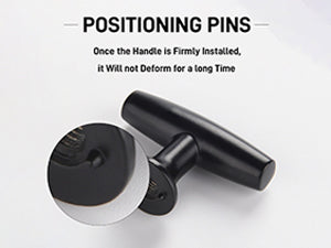 Cabinet Knobs 5Pack Kitchen Black Modern Drawer Handles Single Hole Decorative Hardware Dresser Pulls for Antique Cupboard Door Farmhouse Furniture Bathroom Pulls Cabinets Knob