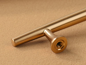 Satanga Finger Edge Pulls for Cabinets Champagne Bronze 128mm