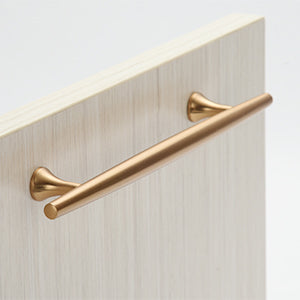 Satanga Finger Edge Pulls for Cabinets Champagne Bronze 128mm