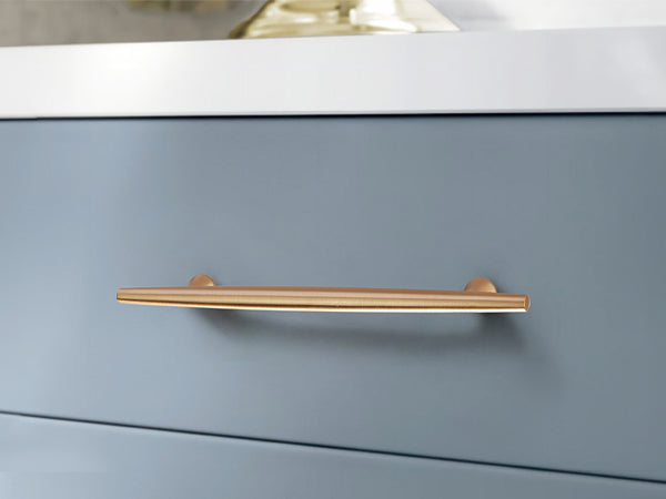 Satanga Finger Edge Pulls for Cabinets Champagne Bronze 128mm